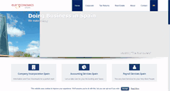 Desktop Screenshot of euroeconomics.com